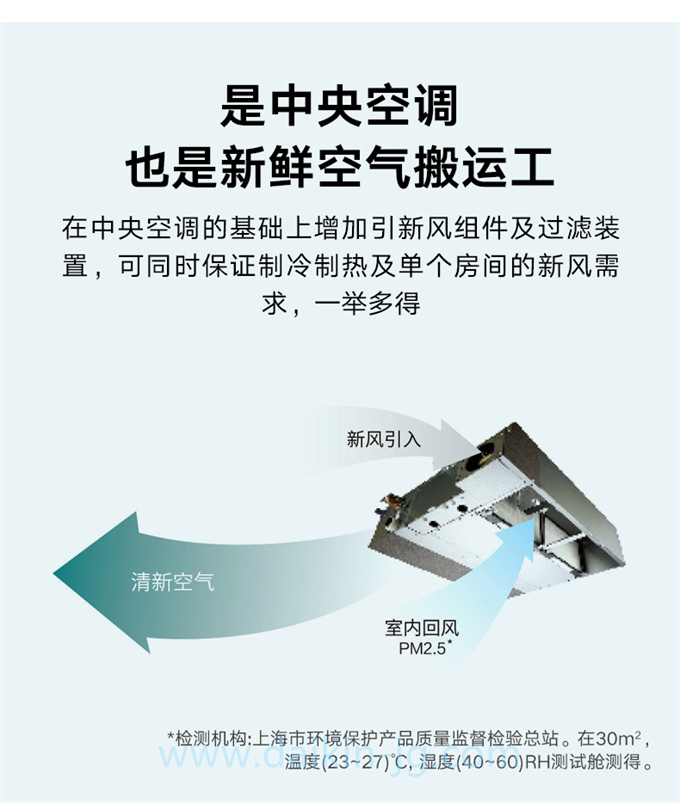 大金新风净化型家用中央空调与大金新风系统有什么区别