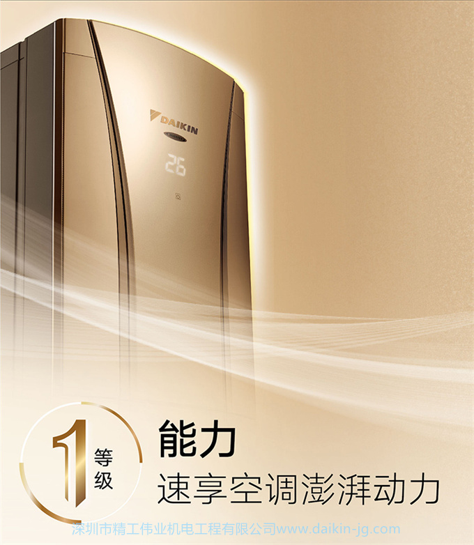 Daikin/大金 一级变频冷暖大3匹空调家用立式柜机客厅FVXG172WC-N(图2)