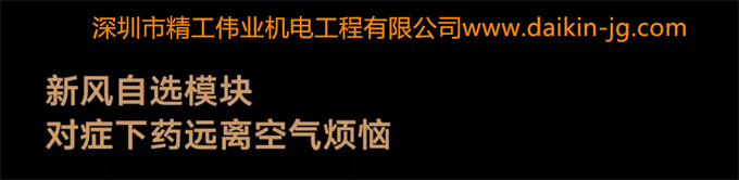 新品上市！大金新风系统最强旗舰系列——大金双直流马达新风系统奢悦系列登场(图11)