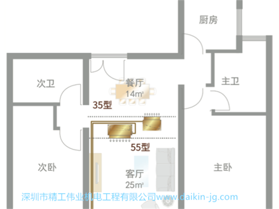 
案例——客餐厅LP系列安装实例分享